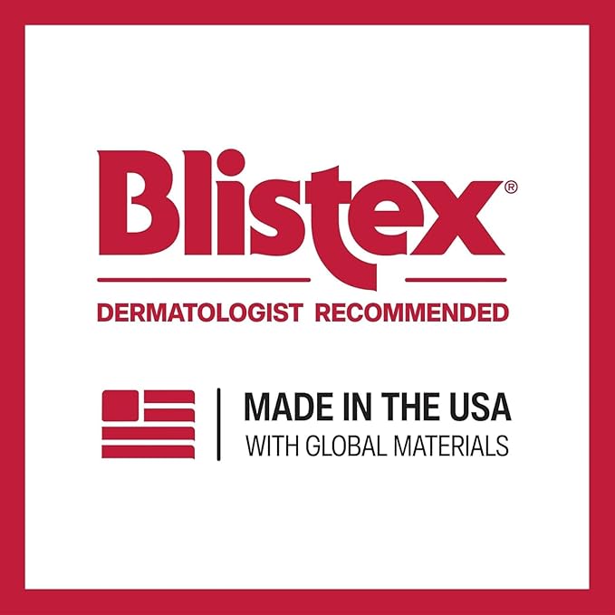 Blistex Medicated Lip Ointment, 0.21 Ounce Tube, Relieves Cold Sores & Helps Heal Dry Chapped Lips, Pain Relief from Lip Sores & Blisters, Healing Ointment, 3 Count(1 Pack)