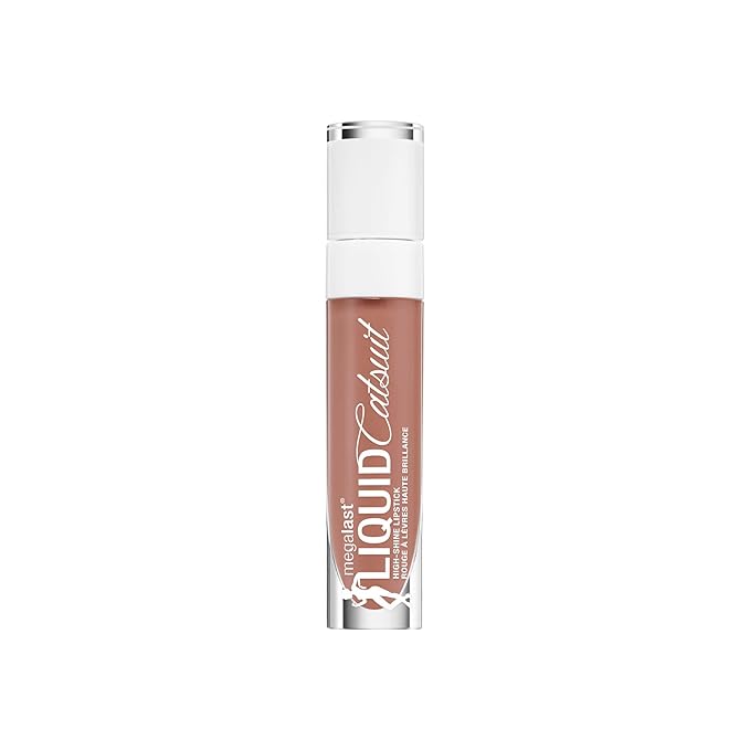 wet n wild Mega Last Catsuit High-Shine Liquid Lipstick Light Pink Chic Got Real (Pack of 2)