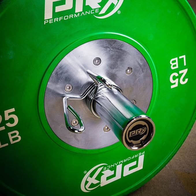 Barbell Spring Collar Weightlifting Accessory Olympic 2" Weight 2-Inch Fast