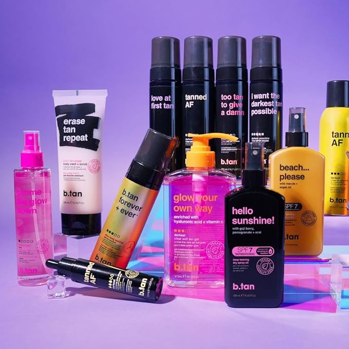 b.tan Violet Self Tan & Face Tanning