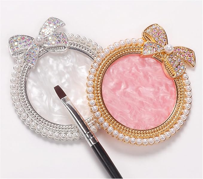 4Pcs Resin Nail Art Plalette Nail Polish Mixing