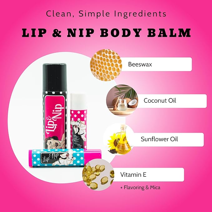 Bubblegum “Dorothy” Flavored Balms | Flavored Hydrating