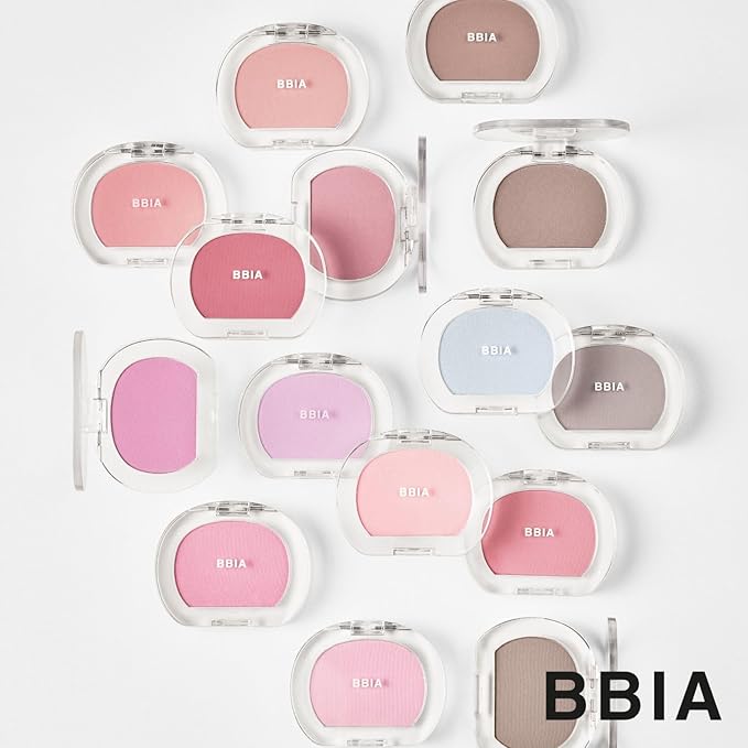 BBIA Last Blush NEW 15 Colors - Cheek Blush Shaping Shading Contour & Highlight Long-Lasting Matte Finish Natural Shades Buildable & Blendable Daily Korean Face Makeup (11 LILY CORAL, Pack of 1)