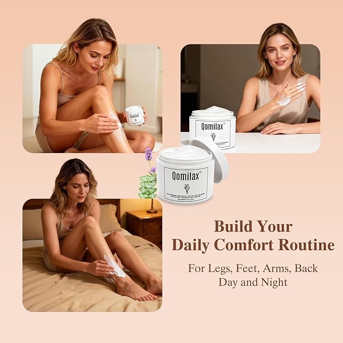 Neuropathy Cream - Neuropathy Nerve Relief Cream - Magnesium Mama Oasis Lotion for Foot, Hands, Legs Comfort, Sleep Mama Lotion, Includes Magnesium, Aloe Vera, MSM, Suitable for All Skin Types, 4 oz
