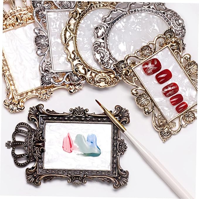 2 Pcs Nail Art Palette, Nail Art Painting