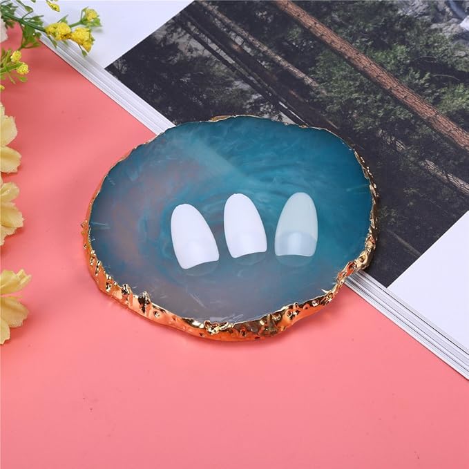 Nail Art Palette, Natural Resin Stone Nail Art