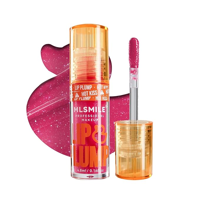 Duck Hydrating Fat Lip Oil, Plumper Gloss - primer, plumping, clear, high pigment, non-sticky - make lips fuller (04)