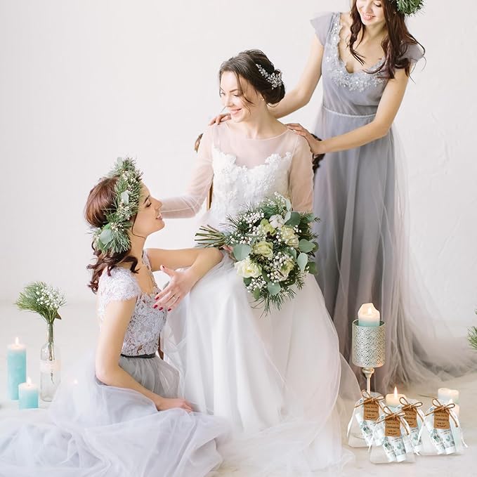 200 Pcs Baby Shower Wedding Party Tag(Eucalyptus)