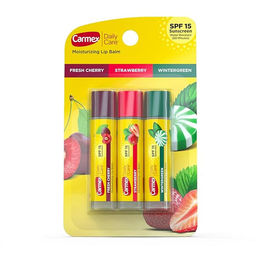 Carmex Daily Care SPF15 Variety Pack