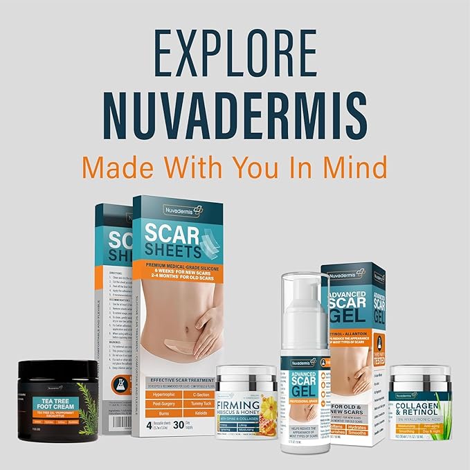 NUVADERMIS 40% Urea Cream - Full Body Moisturizing Cream for Extremely Dry Skin - Maximum Strength Urea Cream with 40 Percent Urea for Feet, Hands, Elbows & Body - Urea + Salicylic Acid – 5.3 fl oz