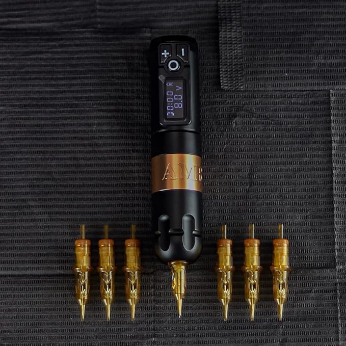 Ambition Glory Tattoo Cartridges #8 Bugpin 3RL Needles Disposable 20pcs 0.25mm 3 Round Liner for Rotary Tattoo Machine Supply