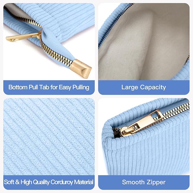 3 pieces makeup bag cosmetic