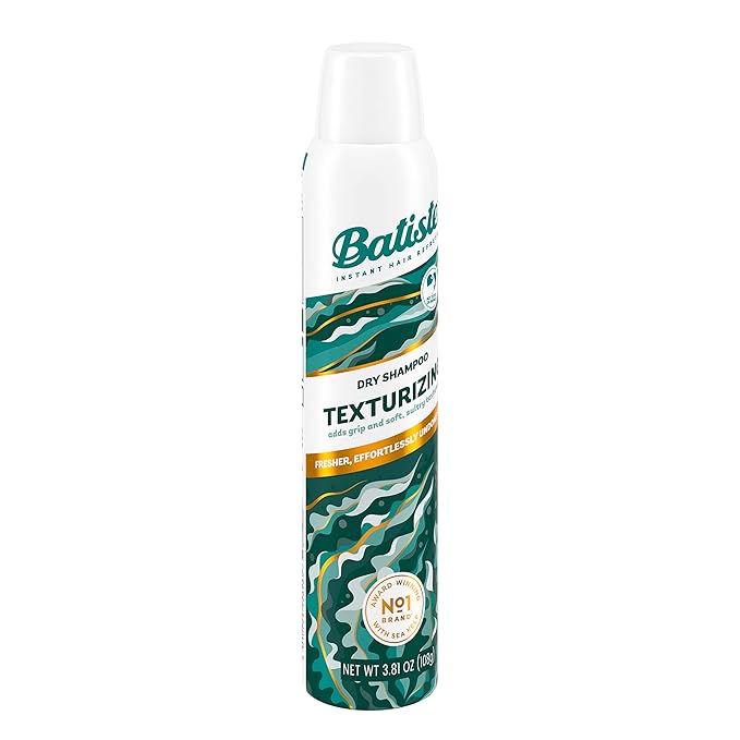 Batiste Texturizing Dry Shampoo, Refresh and Add Grip and Texture for Beachy Tousled Hair, 3.81 oz