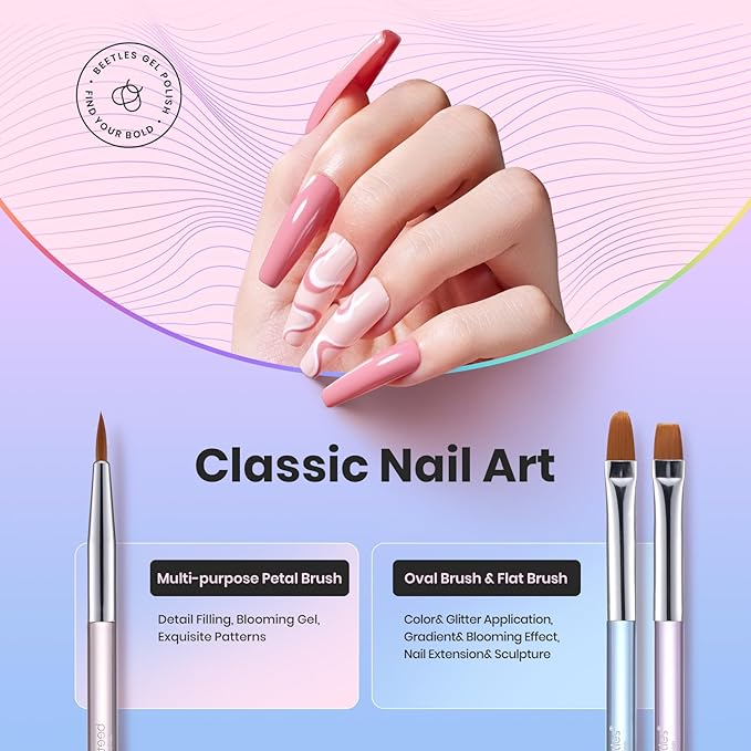 Beetles 3 Pcs Gel Nail