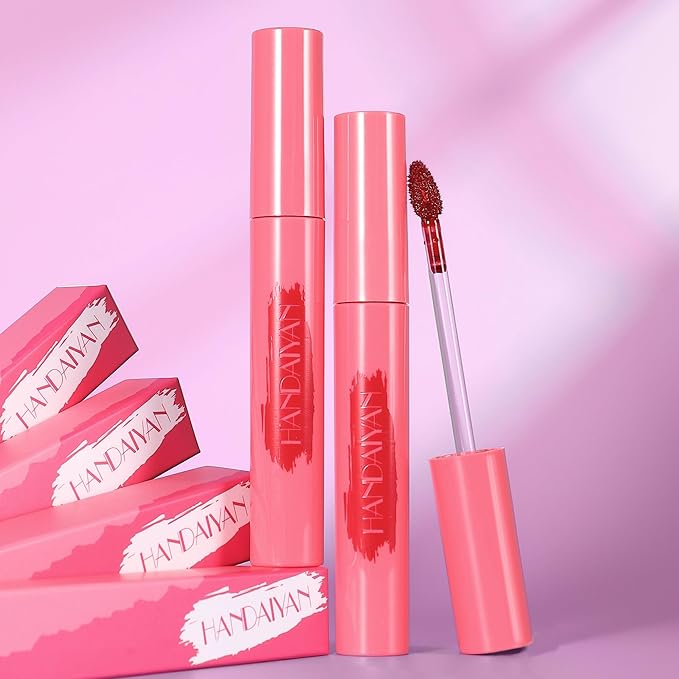 Wonder Blading Lip Stain Peel Off Masque, 6 Colors Tattoo Peel Off Mask, Matte Finish Peel Off Lip Stain, Waterproof & Transfer Proof Nude Lip Tint, Lip Tatoo Peel Lip Tint, 03# Rose Powder