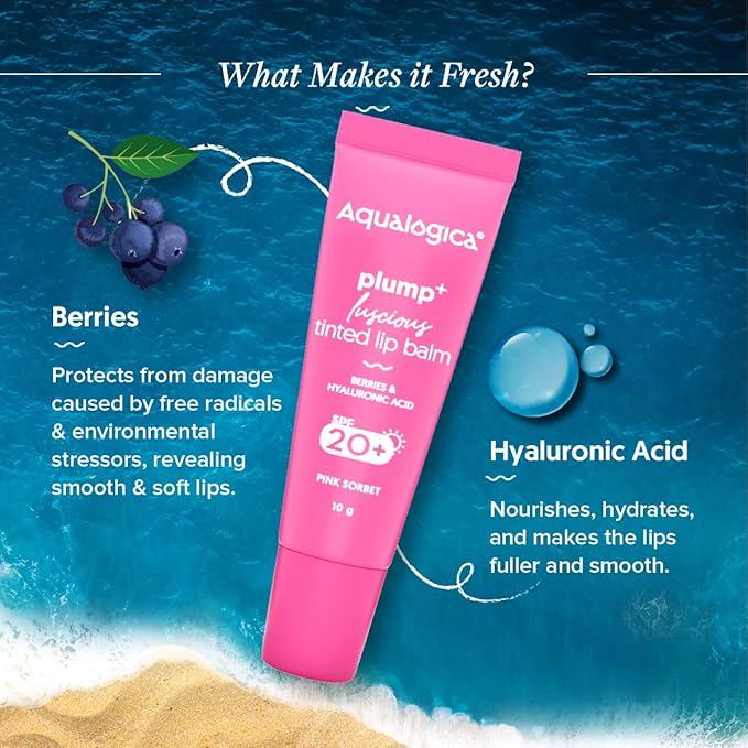 Pink Sorbet Plump+ Luscious Tinted Lip Oz/10g