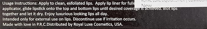 LIQUID MATTE LIPSTICK | COMMODITY