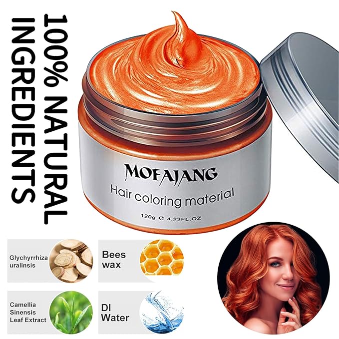 Temporary Hair Color Wax Dye