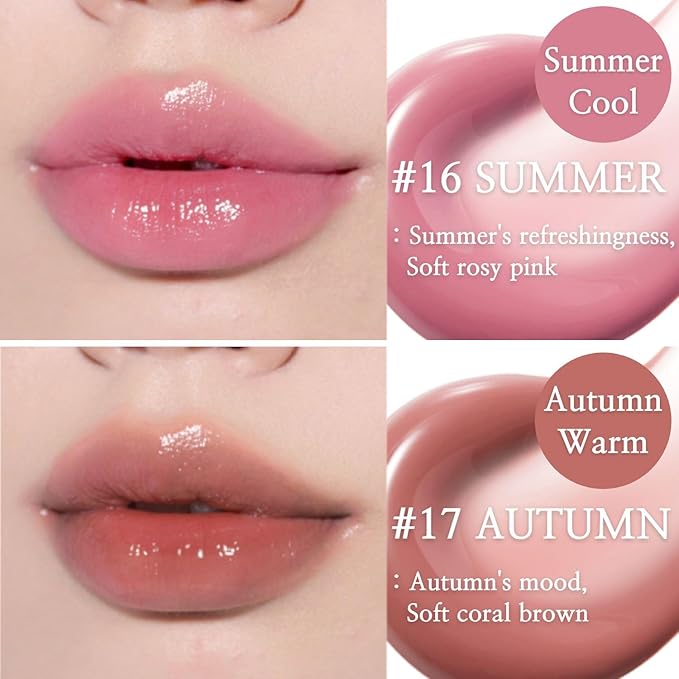 BBIA Glow Lip Tint β Lip Plumping, Volumizing Glossy & Glowy Lip Stain Naturally Moisturizing Comfortable Texture Lightweight Long-Lasting Vivid Color Non-Sticky Non-Dry Korean (14 DAILY, Pack of 1)