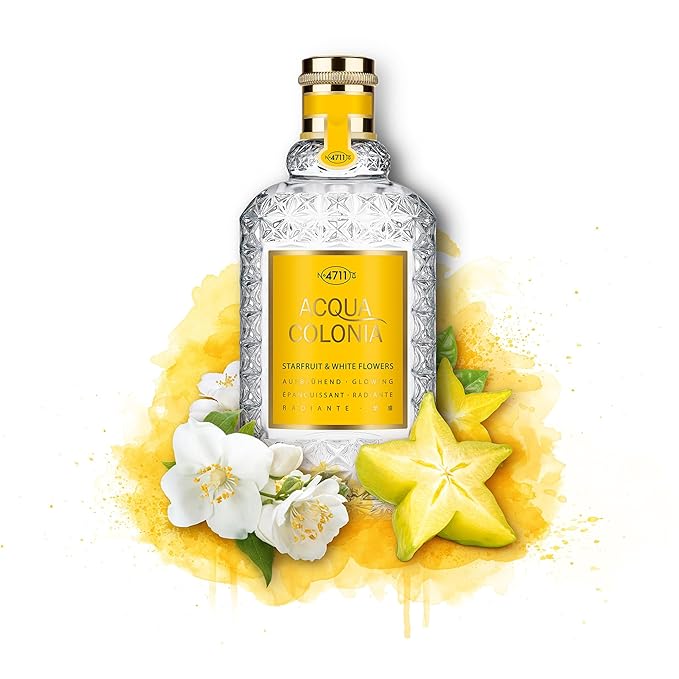 Muelhens 4711 Acqua Colonia Starfruit and White Flowers for Unisex - 5.7 oz EDC Spray