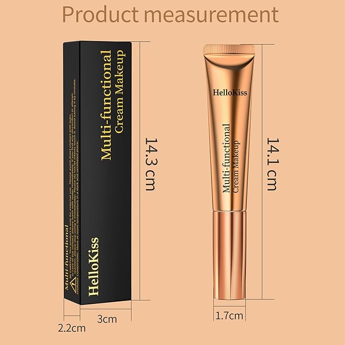 3pcs Contour Beauty Wand, Blush Wand and Liquid +Highlighter Set(#01+#03+#05)