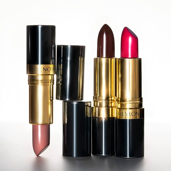 REVLON Super Lustrous Lipstick, High Impact Lipcolor with Moisturizing Creamy Formula, Infused with Vitamin E and Avocado Oil in Red/Coral, Extra Spicy (761) (Pack of 4)