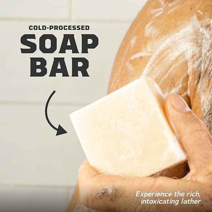 Dr. Squatch Natural Bar Soap for Men - Cold Process Soap with No Harsh Chemicals - Alpine Sage (5 oz, 10-Pack)