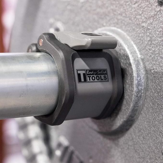 Body-Solid Tools Lock Jaw Hex Collars - Quick-Locking 2" Collars