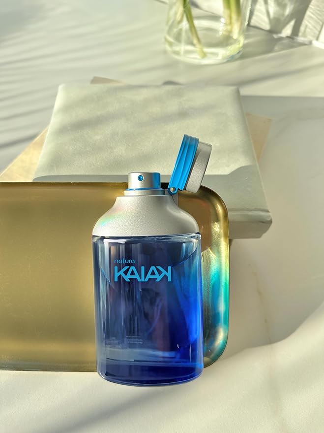 natura Kaiak Classic Eau de Toilette for Men - Aromatic Scent with Bergamot, Almalfi Lemon, Jasmine, Woods, & Musk - Long-Lasting Fragrance 100ml