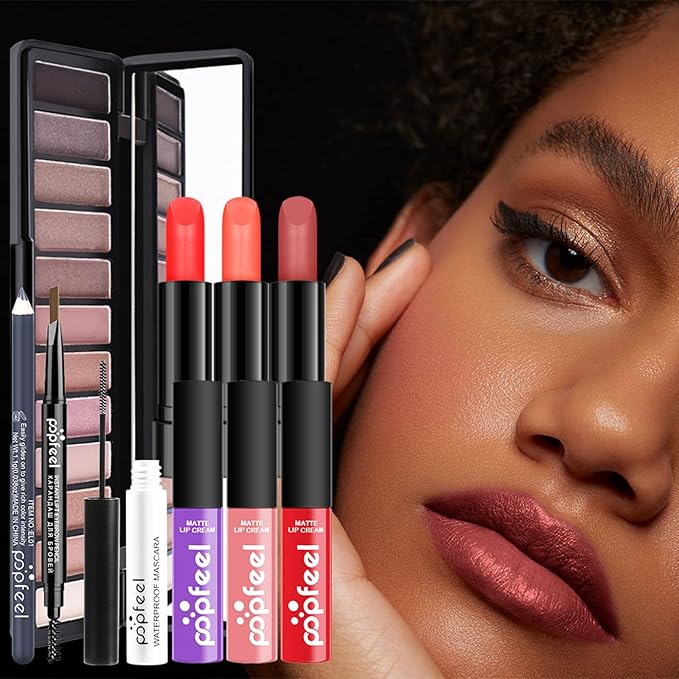 All-in-one Makeup Set Holiday Gift | Full Makeup