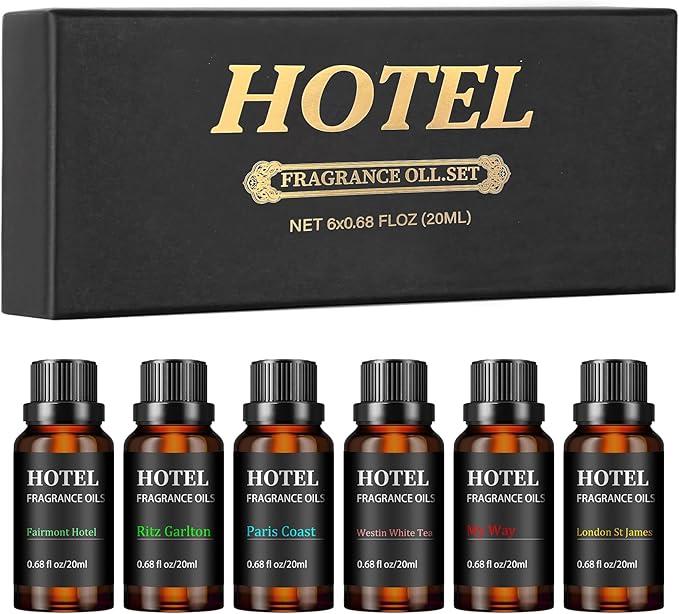 Hotel Collection Luxury Scent for Diffuser Oils Set Inspired by The My Way 、Westin White Tea、Ritz Carlton Hotel Scent