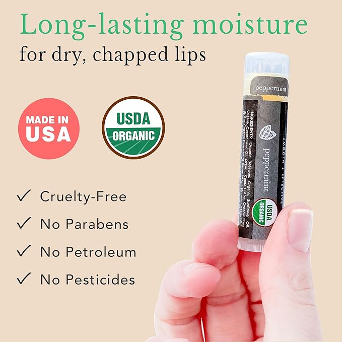 Organic lip balm pack -