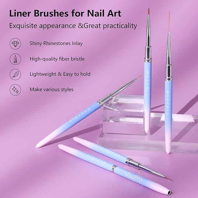 Makartt nail art brush set