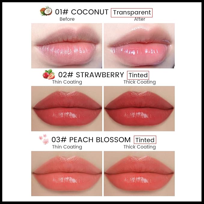 Tinted Lip Balm, Tinted Chapstick 2 0.16Oz,