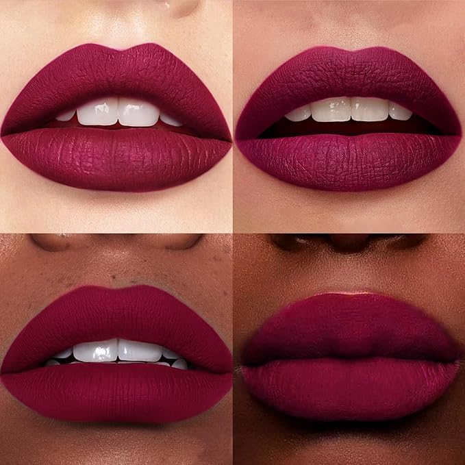 Lip Stain Marker,Nude Plum Lip Tint Stain Pen Liner,Hydrating