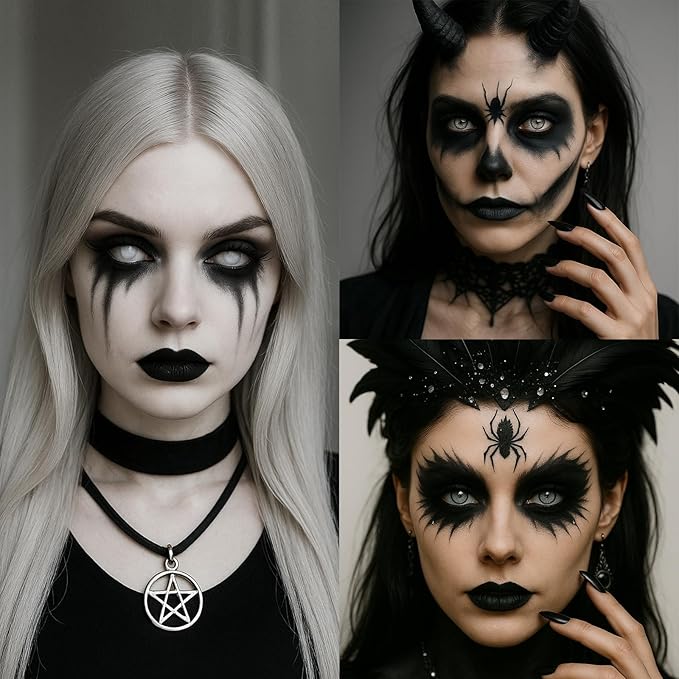 BADCOLOR 3PCS Black Face Body Paint Stick Set for Adults, Non-Toxic Hypoallergenic Eye Black Sticks for Halloween Baseball, Softball, Football, Lacrosse, Soccer, Hockey