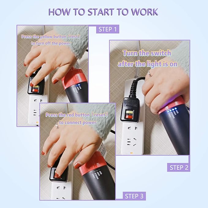 3 in 1 Hair Dryer & Volumizer, Ceramic Negative Ion Curling Dryer Styler with 3 Brush Heads (Rose Black)