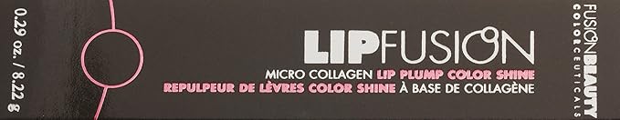 Fusion Beauty Lipfusion Micro Injected Collagen Lip Plump Color Shine, Purrrr, 0.29-Ounce