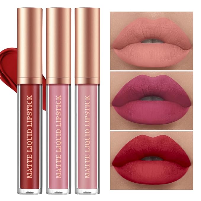 BestLand 12Pcs Matte Liquid Lipstick +