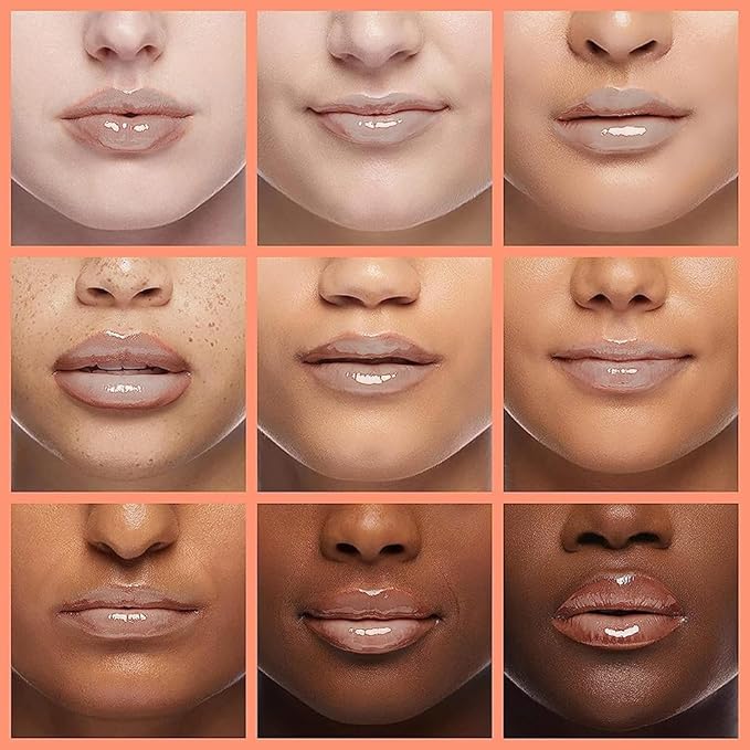 GECOMO Moisturizing Lip Oil,No-Sticky Lip Gloss Lip Balm Lip Care,Fruit Flavoured Lip Oil For Dry Lip's Moisturizing Hydrating And Nourishing (017#ALOE) 0.2 OZ