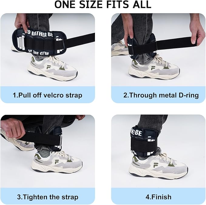 Adjustable Ankle Weights for Women Men 1 Pair 2 4 4 6 6 8 8 10 10 Pound 2, Adjustable Jogging,1-5 lb Ankle,1 Pair 2-10 lbs