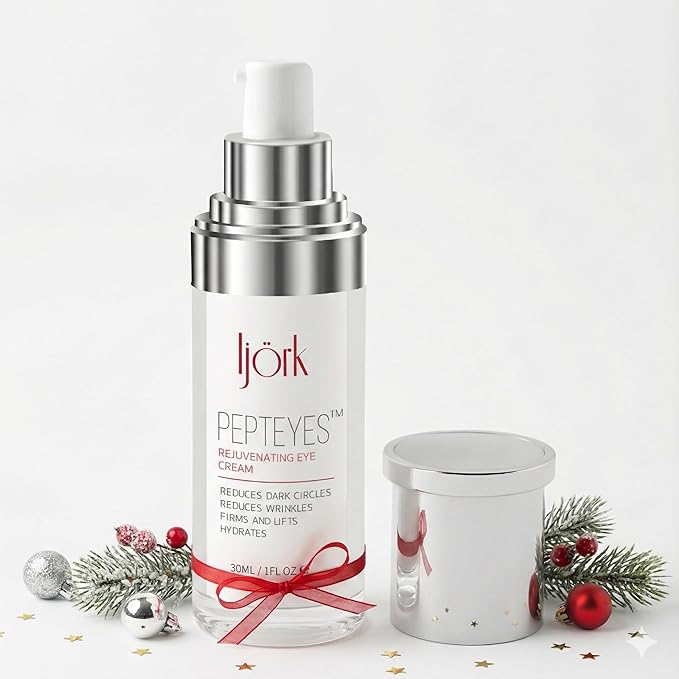 ljörk Dark circles under eye treatment | Eye Cream Anti Aging. Formulated for Dark Circles, Bags under the Eyes and Reducing Wrinkles.