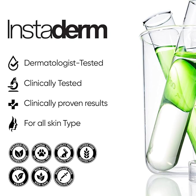 Instaderm Vitamin K Cream- Bruise Healing Formula with Arnica. Dark Spot Moisturizer for Bruising, Spider Veins & Broken Capillaries. Repair Under Eye Dark Circles, & Puffiness.