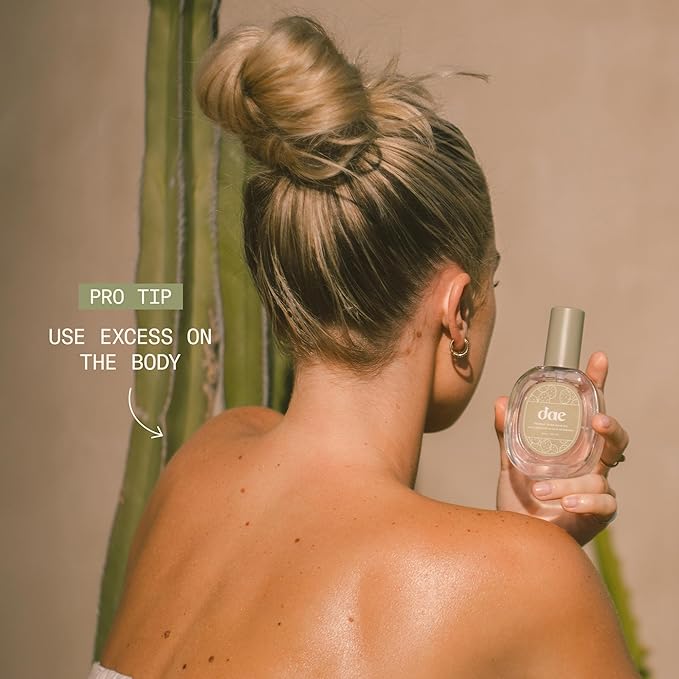 DAE Prickly Pear Hair Oil - Smooths Frizz, Hydrates, Prevents Breakage, Detangles, & Adds Shine (0.6 oz)