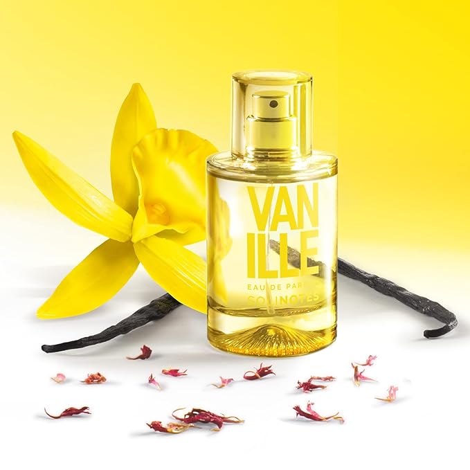 SOLINOTES Vanilla Perfume for Women - Eau De Parfum | Delicate Floral and Soothing Scent - Made in France - Vegan - 1.7 fl.oz