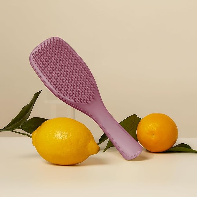 Tangle Teezer Plant-Based Ultimate Detangler Brush, Dry & Wet Hair Brush, Eliminates Knots & Reduces Breakage for All Hair Types, Earthy Purple