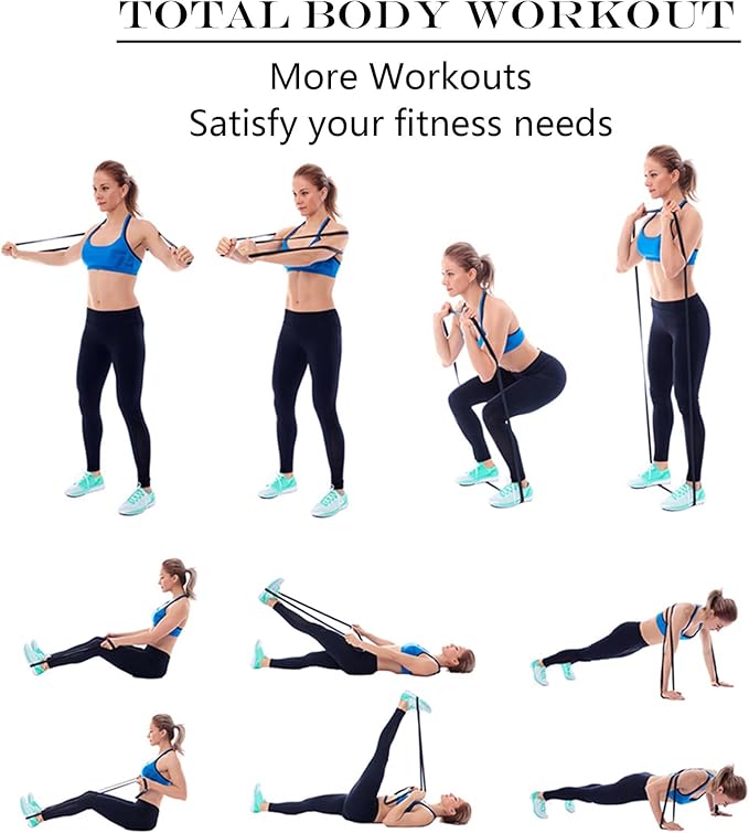 Pull Up Assistance Bands - Resistance Bands Set - Multi-Level Resistance, Fitness Band, Full Body Training, Suitable for Exercise and Physical Therapy Exercise Bands