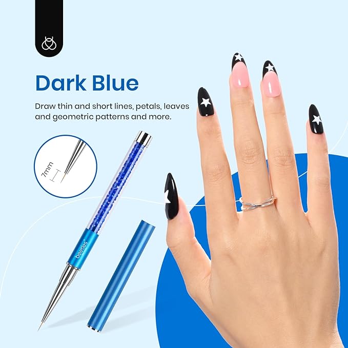Beetles Gel Polish Nail Art