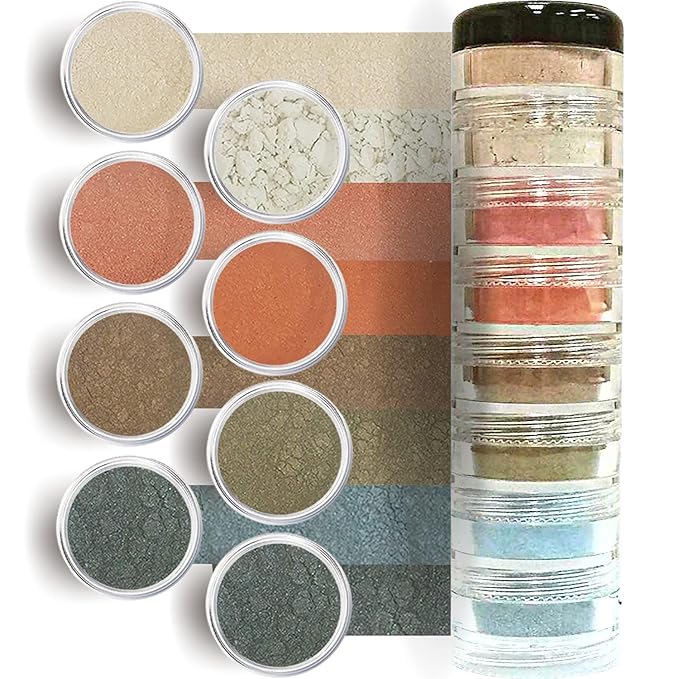 Loose Mineral Eyeshadow and Contouring Palette - Manhattan