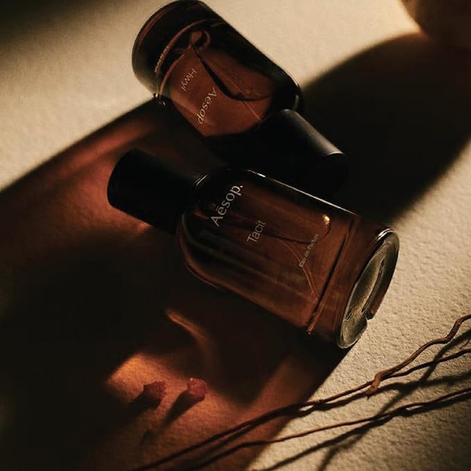 Aesop Tacit Eau de Parfum | Fresh Citrus & Green Fragrance with Yuzu, Vetiver, and Basil | Unisex | Uplifting & Contemporary Aroma | 1.6 oz